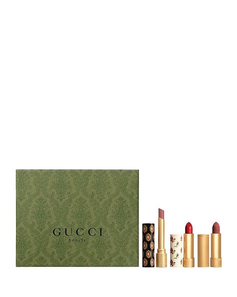 gucci set mens|gucci lipstick gift set.